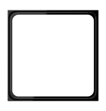 Промежуточная рамка; черная  LS981ZSW  Jung