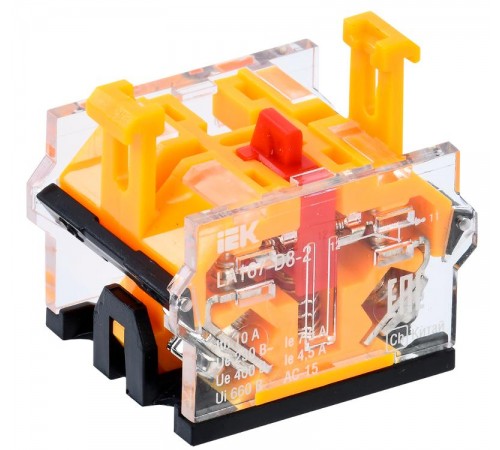 Доп. контакт для светосиг. арматуры 1р для серии D8  BDK30-2  IEK