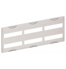 Пластрон с прорезями 3ряда/2 рейки  AS32  ABB