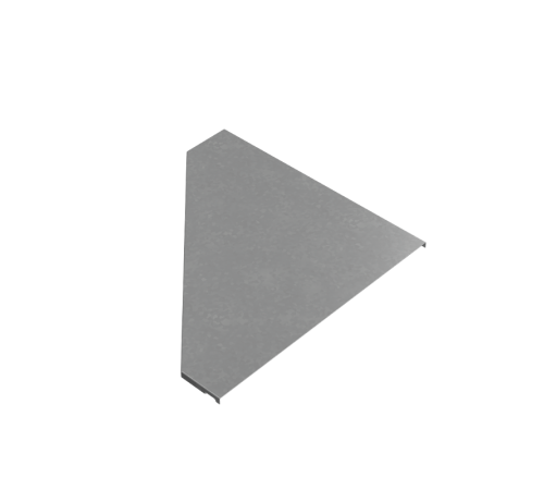 Крышка переходника правого 100-500 мм "ПЛЮС" HD  KPDplus100-500-R HD   КМ-профиль