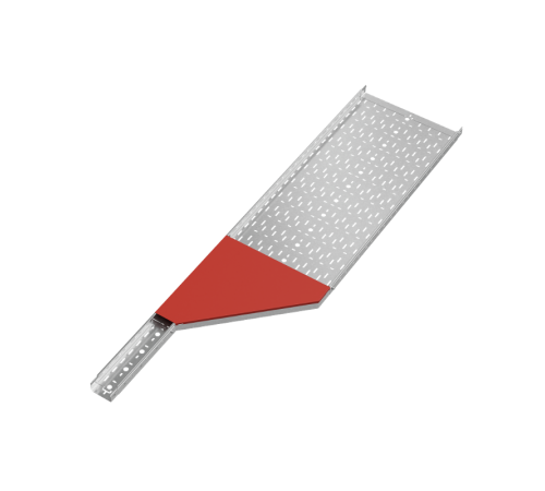 Крышка переходника правого 100-500 мм "ПЛЮС" HD  KPDplus100-500-R HD   КМ-профиль