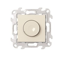 Светорегулятор LED поворотно-нажимной проходной 6-60Вт 230В цвета слоновая кость S24 Harmonie  2412313-031  Simon