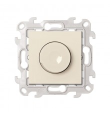 Светорегулятор LED поворотно-нажимной проходной 6-60Вт 230В цвета слоновая кость S24 Harmonie  2412313-031  Simon