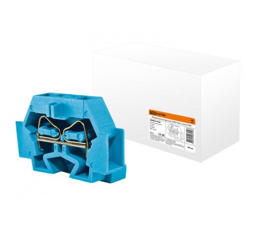Микроклемма модульная МКМ 4мм2 синяя  SQ0822-0108  TDM