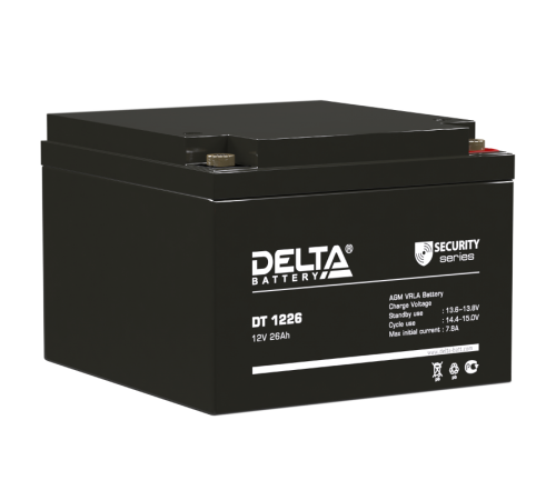DT 1226 Delta Аккумуляторная батарея  4614010040010  DELTA