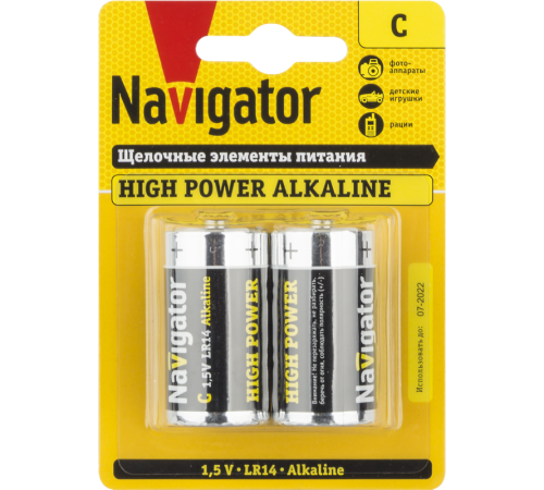 Элемент питания NBT-NE-LR14-BP2  94754  Navigator