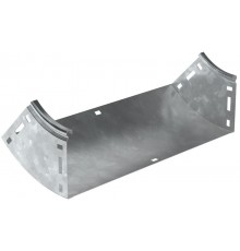 ESCA Поворот плавн. 45град тип В10 100х400мм HDZ  CPV51-0-45-100-400-HDZ  IEK