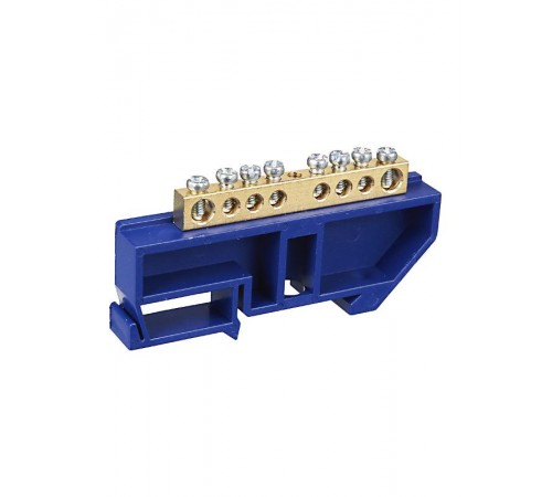 Шина N ноль на DIN-изоляторе ШНИ-6х9-8-Д-С  YNN10-69-8D-K07  IEK