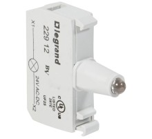 Блок подсветки для индикаторных кнопок и диффузоров - Osmoz - для комплектации - под винт - 24В~/= - зеленый  022912  Legrand