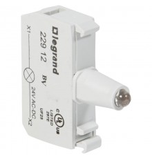 Блок подсветки для индикаторных кнопок и диффузоров - Osmoz - для комплектации - под винт - 24В~/= - зеленый  022912  Legrand