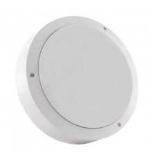 Светильник светодиодный пылевлагозащищенный для ЖКХ ULW-K15A 25W/5000K IP54 WHITE круг 5000K 3000Лм 220X70мм белый пр-во РФ  UL-00004258  Uniel