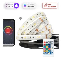 Умная светодиодная лента EKF Connect RGBW 5m  slswf-5-rgbw  EKF