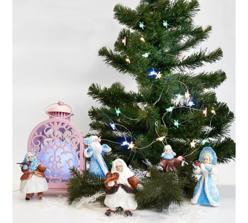 Гирлянда линейная Звездочки USB 20LED 2700K, IP 20, 1.8м, CL571  41644  FERON