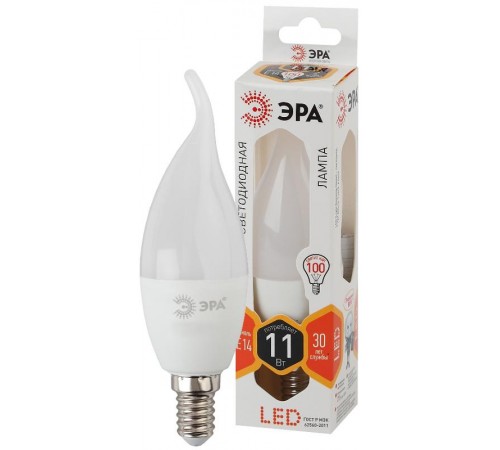 Лампа светодиодная LED BXS-11W-827-E14  Б0032992  ЭРА