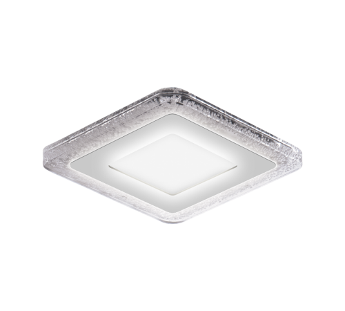 Светильник светодиодный Bubbles BL321 Квадр. 3+3W LED 4000K 350лм103x103мм O80 1/40  BL321  Gauss