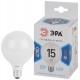 Лампа светодиодная LED G95-15W-4000K-E27 (диод, шар декор, 15Вт, нейтр, E27) (20/560)  Б0049078  ЭРА