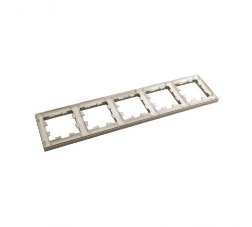 5 - местная рамка, шампань, пластик Эпика  UP1-FPC-05 EKF