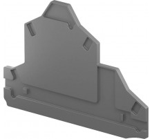 Изолятор торцевой EK2,5-D2 для 2-х уровневых втычных клемм ZK2,5-D1..D2  1SNK705960R0000  TE