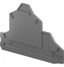 Изолятор торцевой EK2,5-D2 для 2-х уровневых втычных клемм ZK2,5-D1..D2  1SNK705960R0000  TE