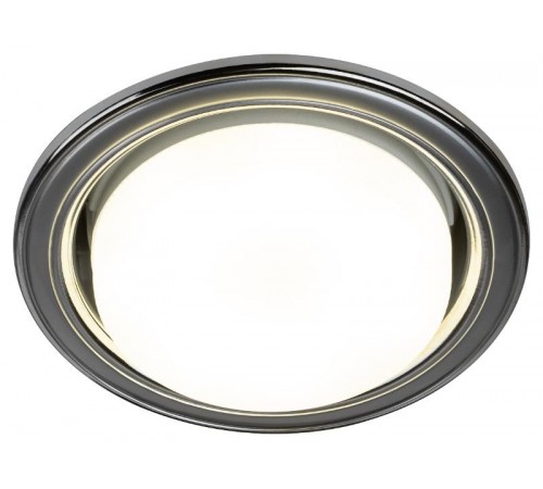 Светильник точечный встраиваемый под лампу KL35 13Вт GX53 серебро/хром  Б0017630  ЭРА