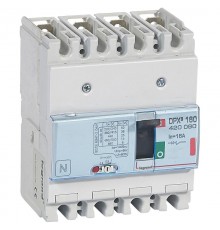 Автоматический выключатель DPX3 160 термомагнитный расцепитель 36кА 400В 4П 16А  420090  Legrand