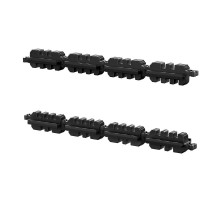 Комплект изоляторов главной шинной системы 1-2 шины на полюс, толщиной 10мм, 4Р  R5BBMS12104P  DKC