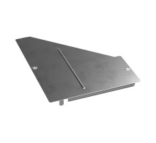 Крышка переходника правого Стандарт INOX (AISI 304) 500х200  PR16.5781  Промрукав