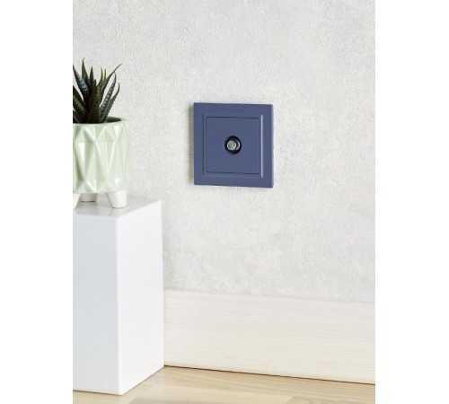 BRITE Розетка TV проходная РТВ10-0-БрМ маренго   BR-A10-P-K35  IEK