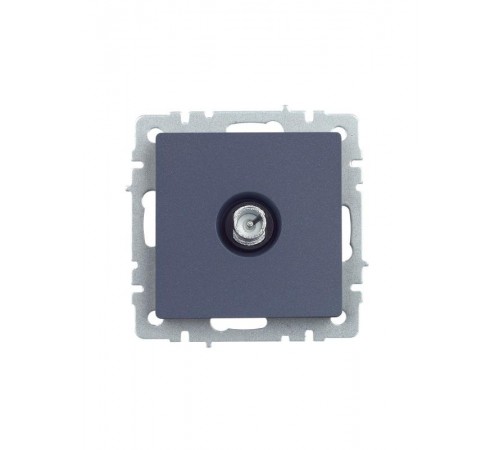 BRITE Розетка TV проходная РТВ10-0-БрМ маренго   BR-A10-P-K35  IEK