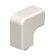 Крышка плоского угла кабельного канала WDK 20x20 мм (ПВХ,кремовый) (WDK HF20020CW)  6161200  OBO Bettermann