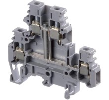 Клемма M4/6.D1.N винт 4мм.кв., синяя  1SNA125166R1300  TE
