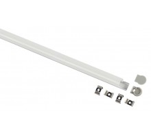 Комплект с накладным анодированным профилем  1520 15х20мм 2м   Б0062826  ЭРА