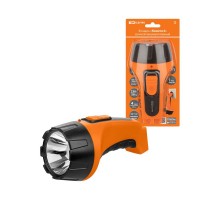 Фонарь "Комета 6" ручной аккумуляторный,  2 Вт 1 светодиод, 0,6 А*ч 230 В вилка,   SQ0350-0083  TDM