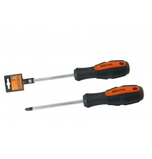 Отвертка крестовая двухкомпонентная, CR-V тип PH0x100, серия "Алмаз"  SQ1006-1102  TDM