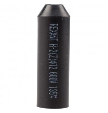 Термоусаживаемый колпак, капа 12,0 / 5,0 мм черный  48-1012  REXANT