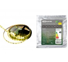 Лента светодиодная SMD2835-60 LED/м-IP65-12 В-4,8 Вт/м-желтый (5 м)  SQ0331-0314  TDM