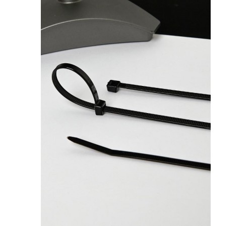 Хомут 4.8х200мм нейлон черные (100шт)   UHH32-D048-200-100  IEK