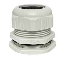 Сальник PG48 IP54 (1 шт) d отв. 59 мм / d провод. 37-44 мм PROxima  plc-pg-48-1-r  EKF