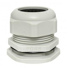 Сальник PG48 IP54 (1 шт) d отв. 59 мм / d провод. 37-44 мм PROxima  plc-pg-48-1-r  EKF