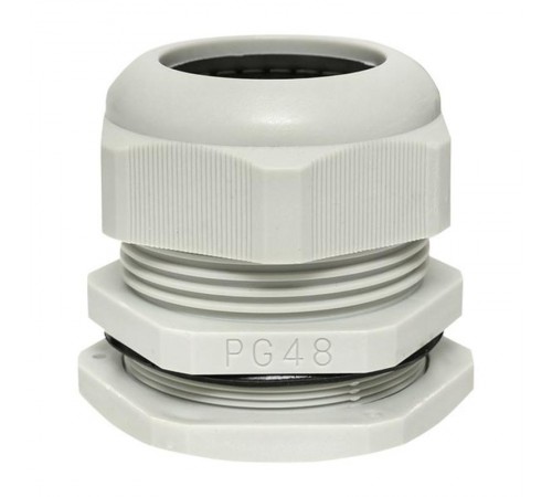 Сальник PG48 IP54 (1 шт) d отв. 59 мм / d провод. 37-44 мм PROxima  plc-pg-48-1-r  EKF