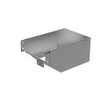 Угол вертикальный внешний L 100х300 мм с разворотом трассы на 90 град "ПЛЮС"  VLPDplus90-100-300-L  КМ-профиль