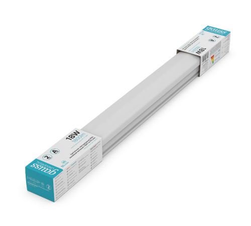 Светильник LED  IP65 605*60*56мм 18Вт 1800lm 4000К UNIVERSAL матовый с БАП 90 мин 1/20  843424218A  Gauss