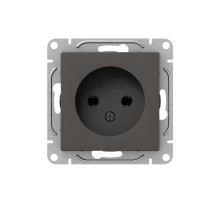 Механизм розетки, 16А, без заземления, без шторок, мокко Эпика  UP1-SOM-100 EKF