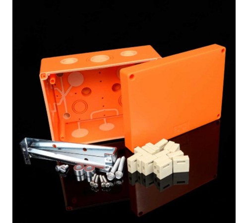 Коробка огнестойкая Е90, 176х126х87, IP66, для инф. кабелей с керамическими клеммниками 14x0,5-4 мм2 KSK 175 (DPO)  KSK 175_DPO  Kopos