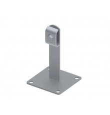 Держатель круглого проводника на пластине, гор. цинк, 394022  МД-022-ГЦ   Ostec