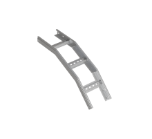 Угол лестничный вертикальный внешний 45 гр. 50х100х1,2 мм R600 N  LVL45-50-100-1.2-R600 N  КМ - профиль