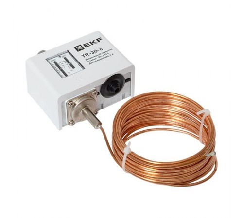 Реле температуры (термостат) капилляр 6 метра EKF  TR-30-6  EKF