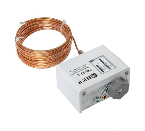 Реле температуры (термостат) капилляр 6 метра EKF  TR-30-6  EKF