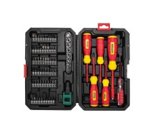 Набор отверток диэлектрических, 76 предметов  12-4771-3  REXANT