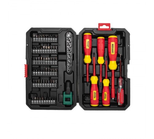 Набор отверток диэлектрических, 76 предметов  12-4771-3  REXANT